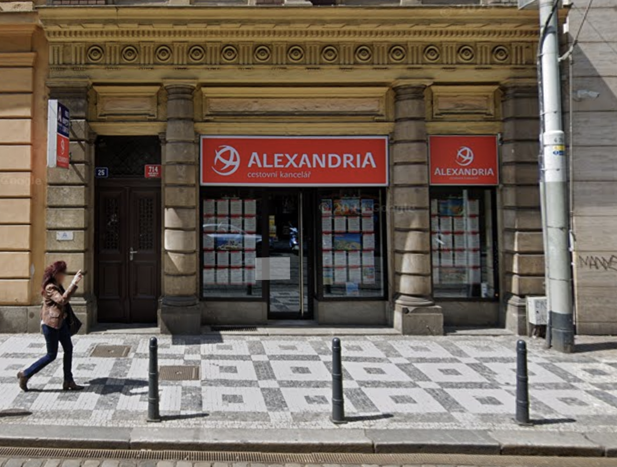 Pobočka Alexandria Praha 1 Vodičkova